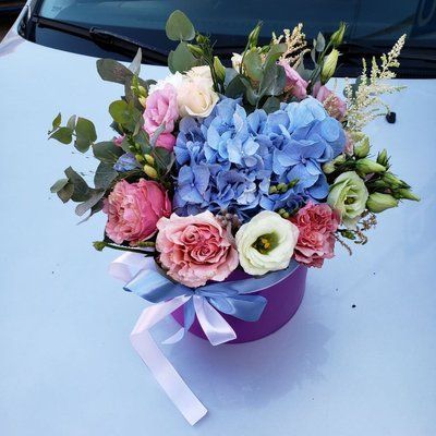 Квіткова композиція "5 відтінків ніжності" 0061 фото